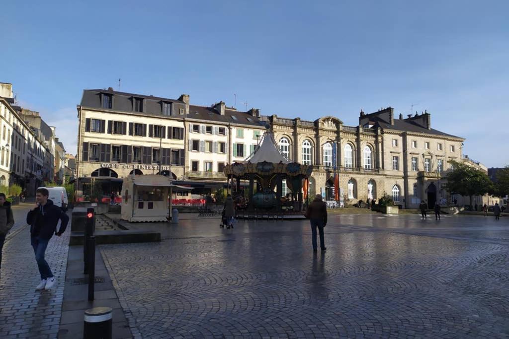 Logement Atypique Bien Etre Au Coeur De La Nature Quimper Exterior photo