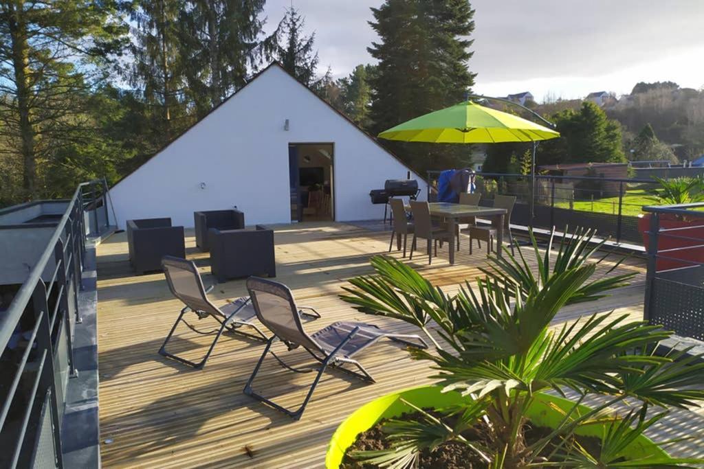 Logement Atypique Bien Etre Au Coeur De La Nature Quimper Exterior photo